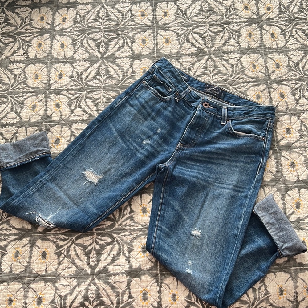 EUC • Lucky Brand Cropped Jeans • Sz. 26